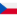 Vlag Czech Republic